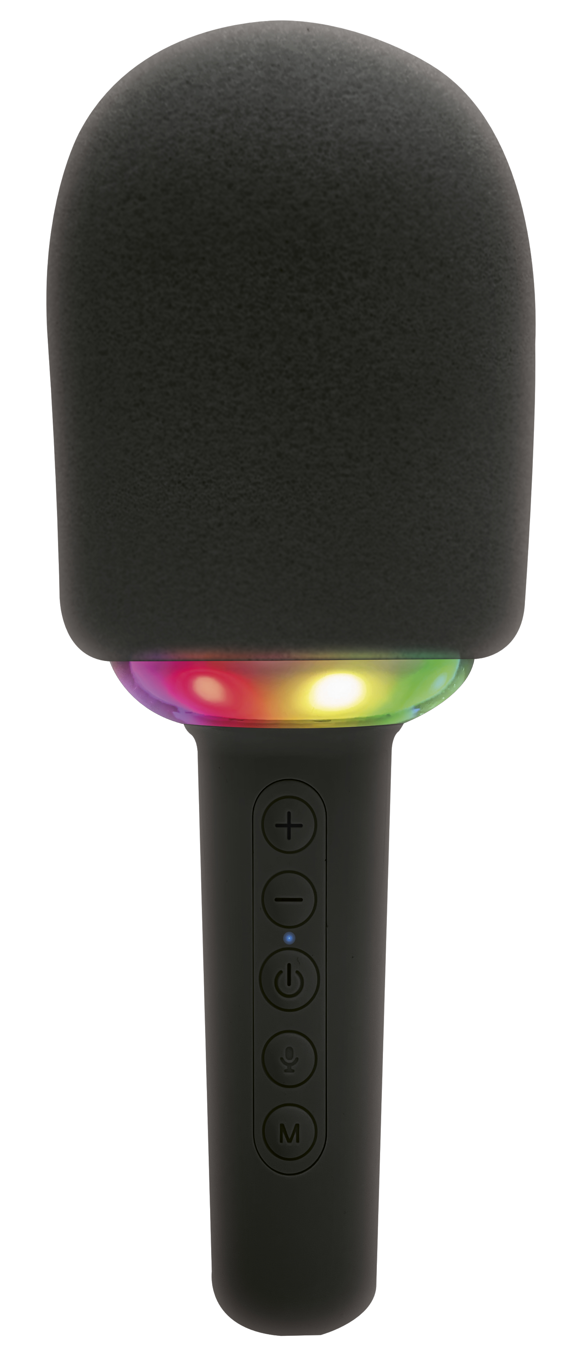 Karma Microfono Karaoke con effetti luce - colore nero