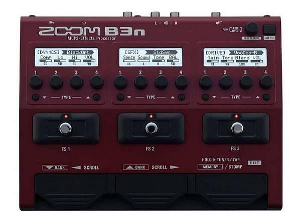 Zoom B3n - per basso - pedaliera multieffetto e amp-simulator - (BI)