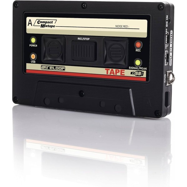 RELOOP Tape -  REGISTRATORE ENCODER MP3 USB - (BI)