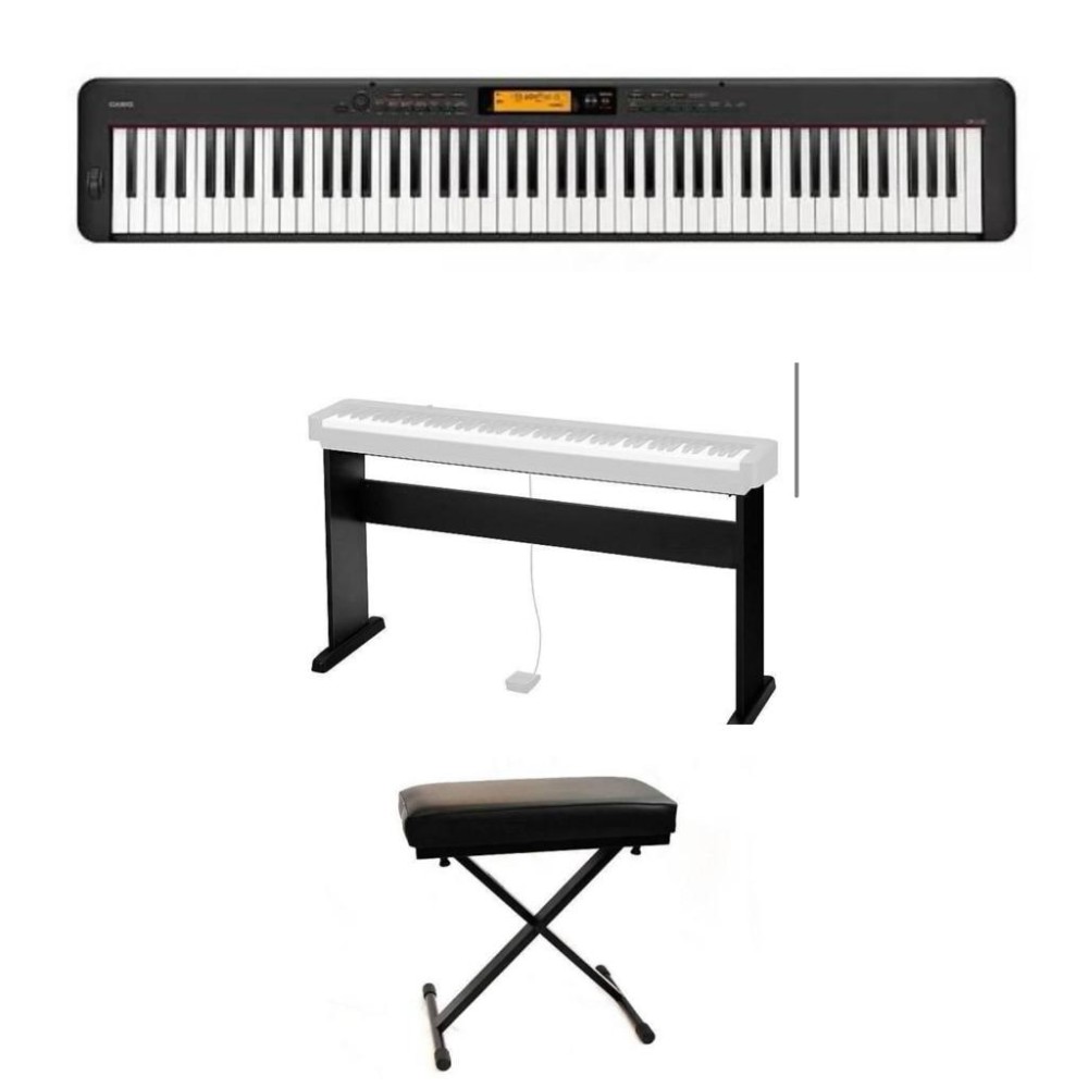 PACK PIANOFORTE DIGITALE CASIO CDP360 - STAND CS46 E PANCHETTA