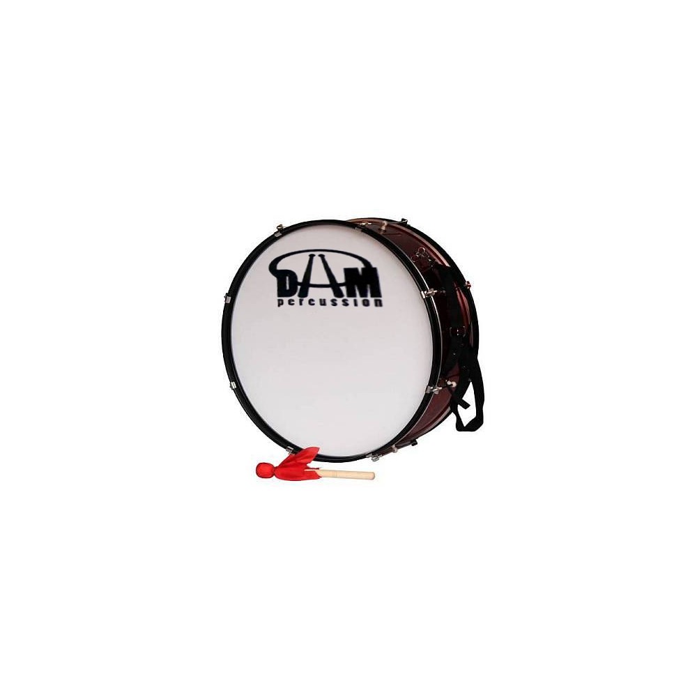 DAM JB1071RED - rosso - grancassa 24"x10" da banda o marching band