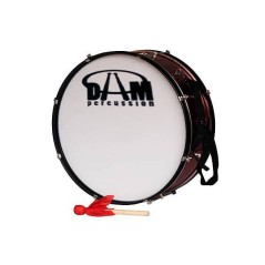 DAM JB1071RED - rosso - grancassa 24"x10" da banda o marching band