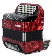 HOHNER NOVA II 60 A, RED, C-STEPPED