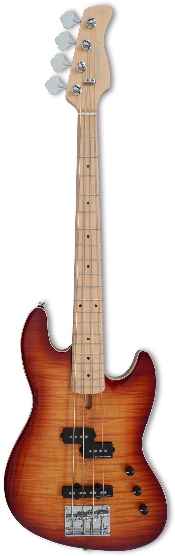 MARCUS MILLER U5 ALDER-4 TS TOBACCO SUNBURST SCALA CORTA