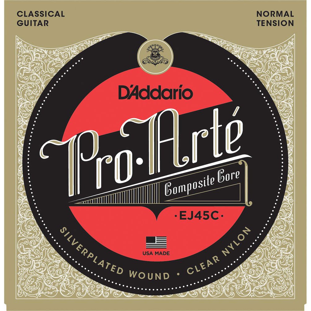 D'ADDARIO EJ45C Normal Tension - MUTA DI CORDE PER CHITARRA CLASSICA SILVER PLATED