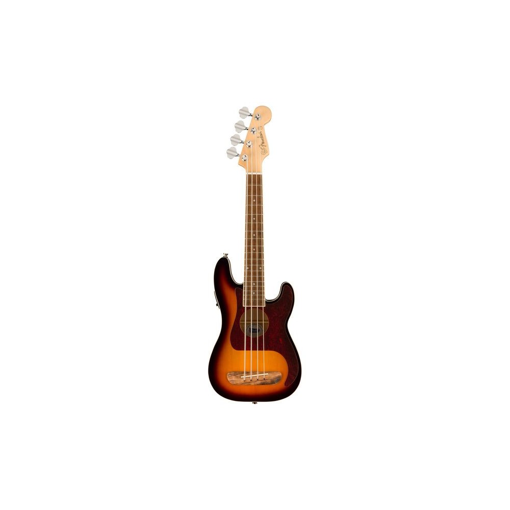 FENDER Fullerton Precision Bass Uke WN 3-Color Sunburst - UKULELE PRECISION BASS SUNBURST 3-COLORI