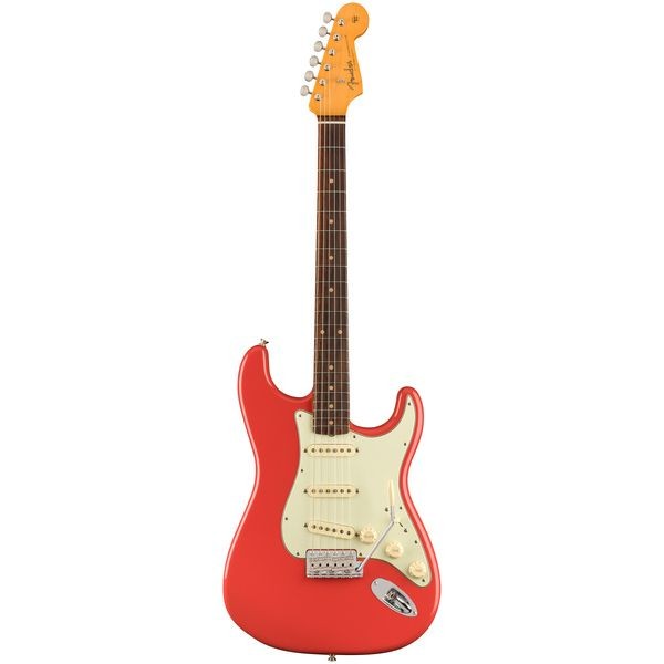 FENDER American Vintage II 1961 Stratocaster SRW Fiesta Red - CHITARRA ELETTRICA FIESTA RED