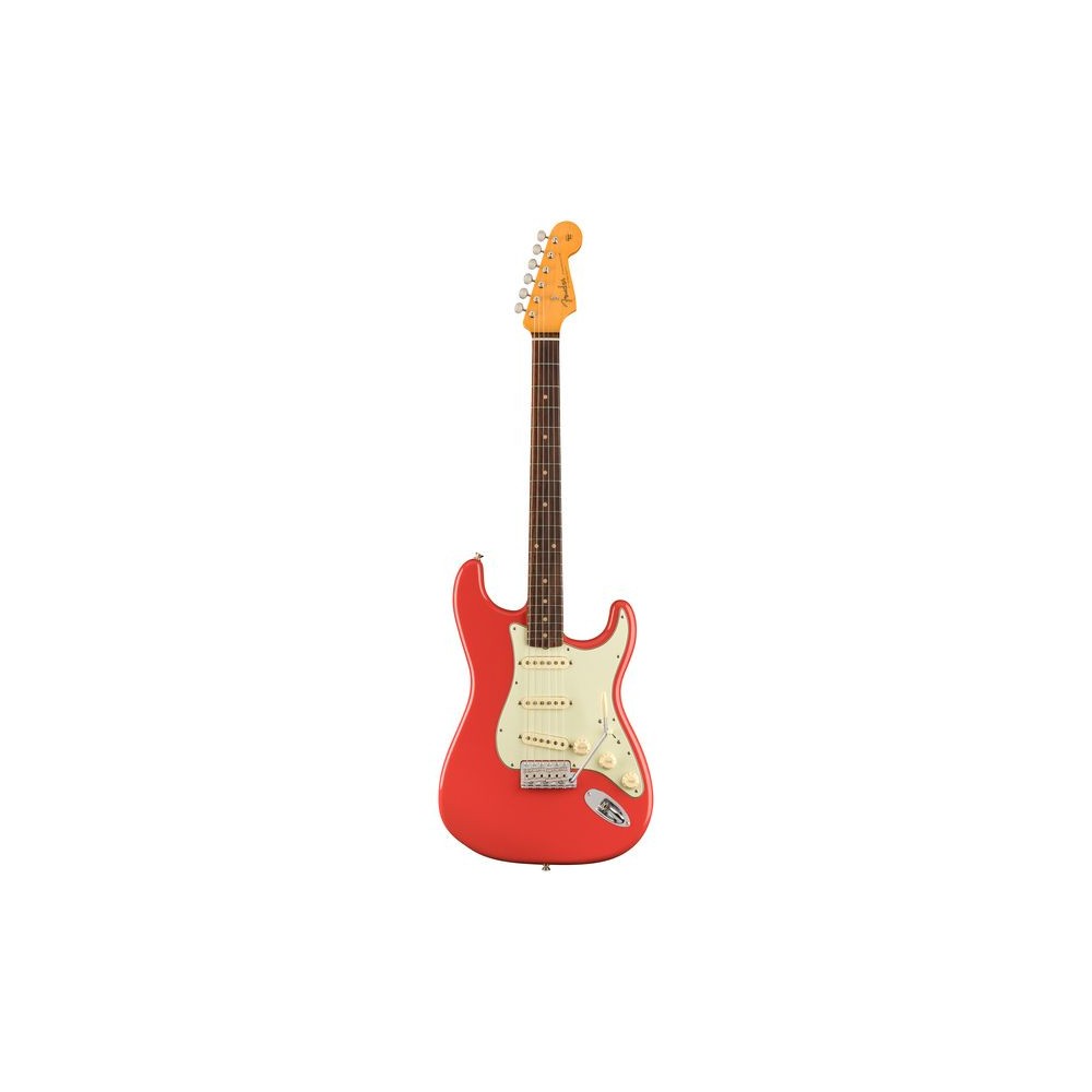 FENDER American Vintage II 1961 Stratocaster SRW Fiesta Red - CHITARRA ELETTRICA FIESTA RED