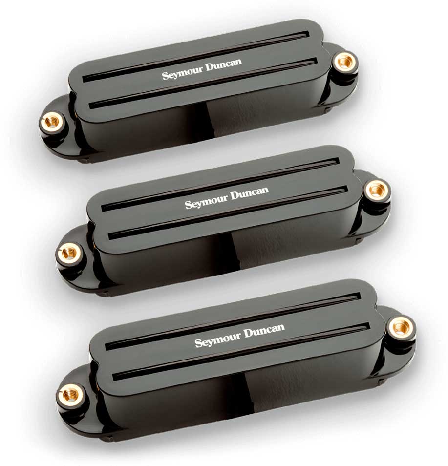Seymour Duncan SET, HOT RAILS, STRAT BLACK