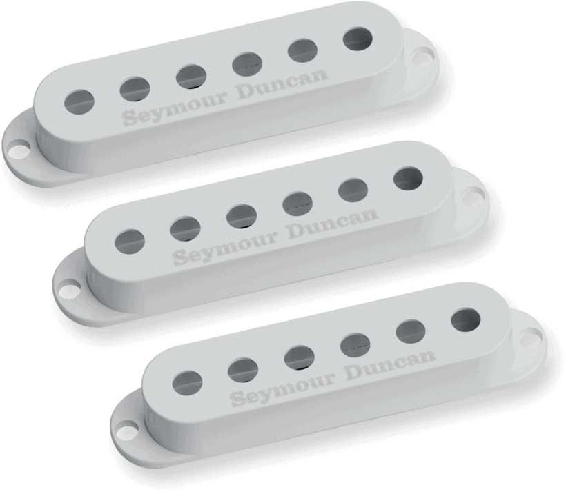 Seymour Duncan 11800-01-W S-COVER WHITE (3) LOGO