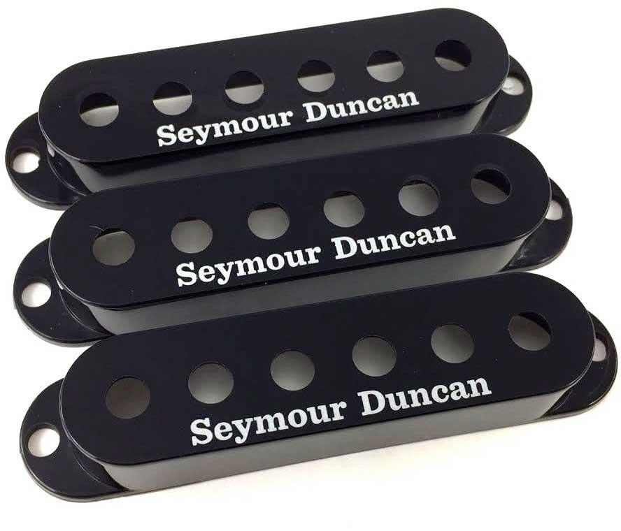 Seymour Duncan 11800-01-B      S-COVER BLK (3) LOGO