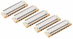 Hohner MARINE BAND 1896 5-PACK (C-, D-, E-, G-, A-MAJOR)