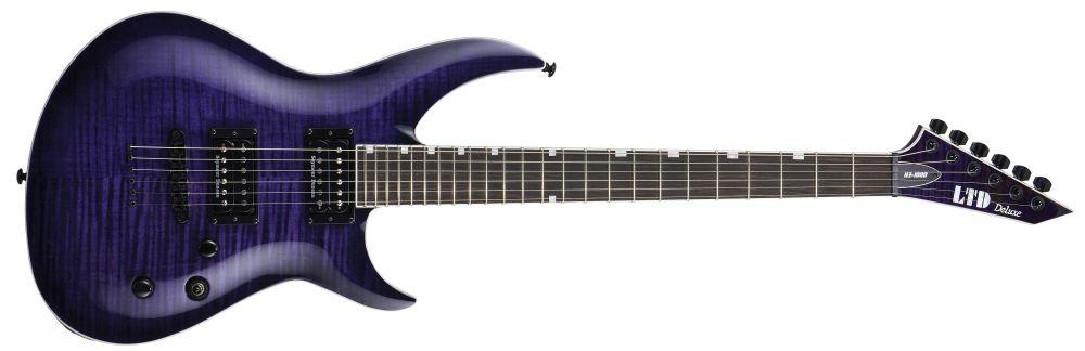 LTD H3-1000 - See Thru Purple Sunburst