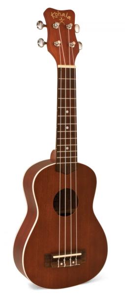 KOHALA IT AK-S UKULELE SOPRANO IN MOGANO CON BINDING.