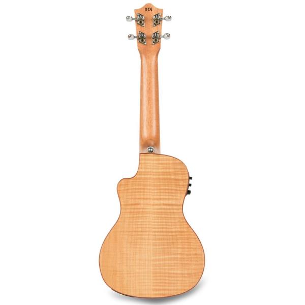 LANIKAI IT FM-CEC UKULELE CONCERTO FLAME MAPLE CON PREAMP