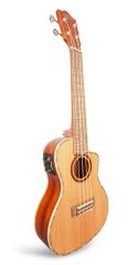 LANIKAI IT CDST-CEC UKULELE CONCERTO CON TOP IN CEDRO E PREAMP