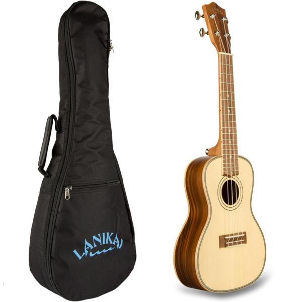 LANIKAI IT SPST-C UKULELE CONCERTO CON TOP IN ABETE ROSSO