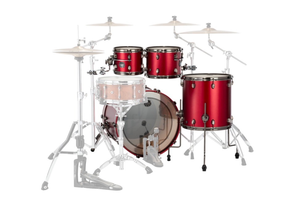 MAPEX IT SE529XBBPA SATURN EVOLUTION BIRCH ROCK 4 PEZZI TUSCAN RED