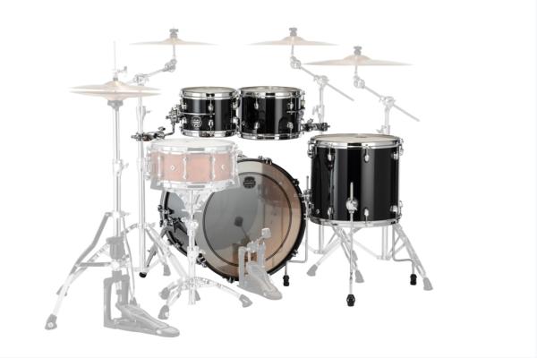 MAPEX IT SE529XMPB SATURN EVOLUTION MAPLE ROCK 4 PEZZI PIANO BLACK