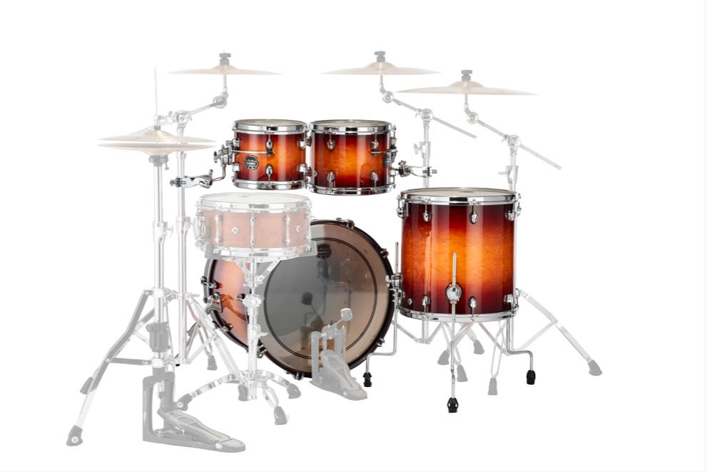 MAPEX IT SE529XMPO SATURN EVOLUTION MAPLE ROCK 4 PEZZI EXOTIC SUNBURST