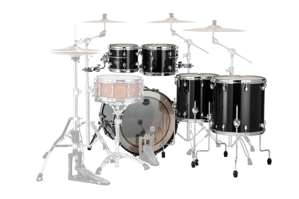 MAPEX IT SE628XBPB SATURN EVOLUTION BIRCH WORKHORSE 5 PEZZI PIANO BLACK