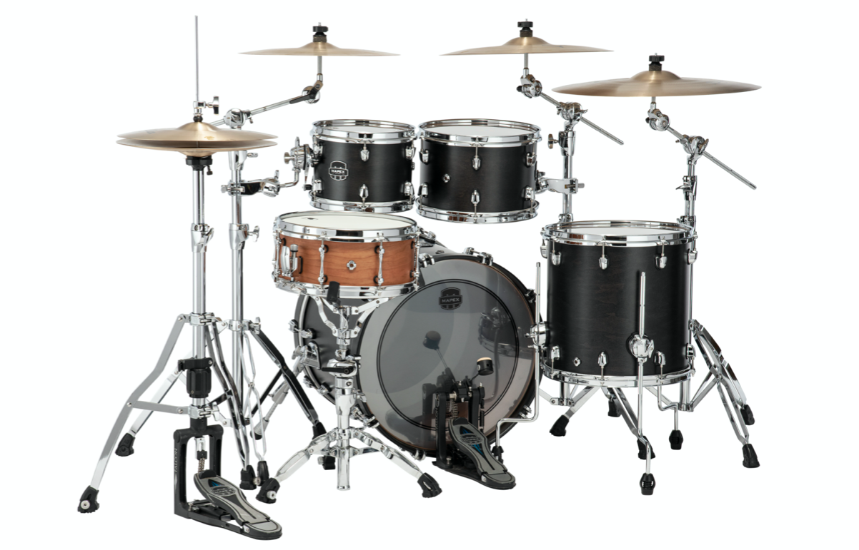 MAPEX IT SR504XFB SATURN NEW FUSION 4 PEZZI SATIN BLACK