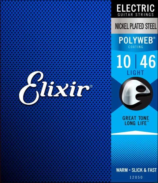 Elixir 12050 ELECTRIC NICKEL PLATED STEEL POLYWEB