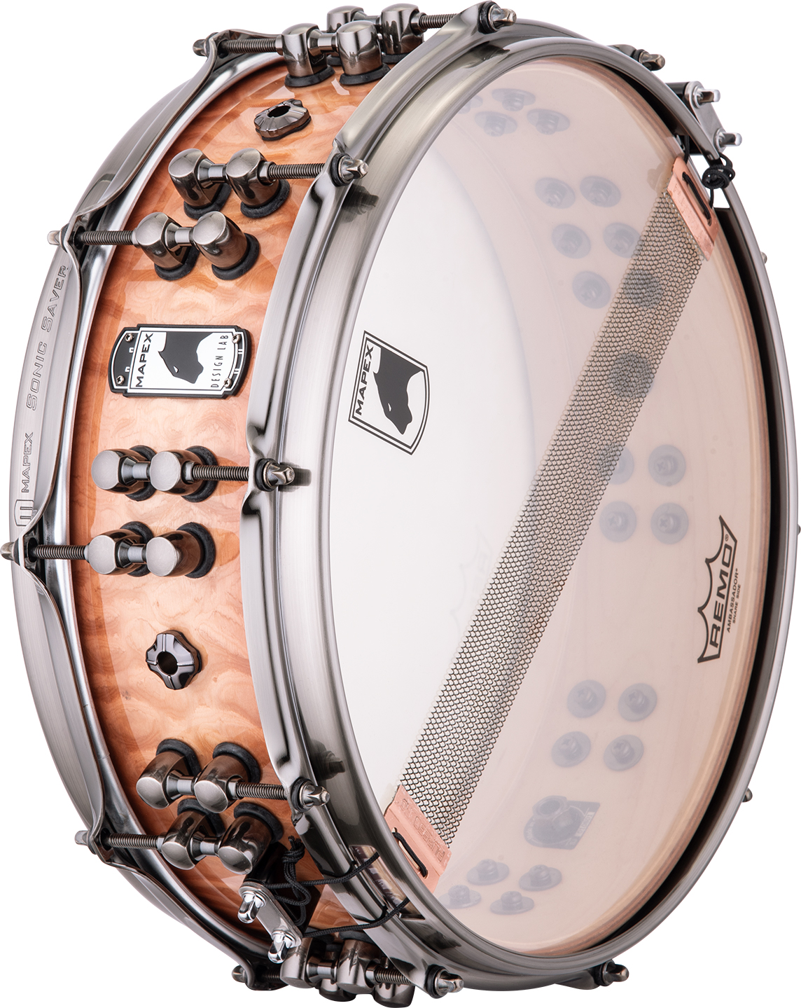 MAPEX IT BPDLMH4460LPW RULLANTE BLACK PANTHER DESIGN LAB VERSATUS 14X4,625 RUSS MILLER