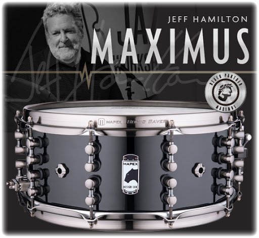 MAPEX IT BPDLMH4600LPB RULLANTE BLACK PANTHER DESIGN LAB MAXIMUS 14X6 JEFF HAMILTON