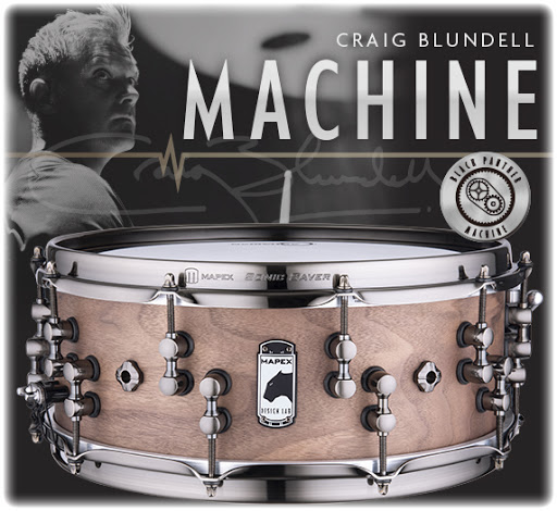 MAPEX IT BPDLMW4550LNW RULLANTE BLACK PANTHER DESIGN LAB MACHINE 14X5,5 CRAIG BLUNDELL