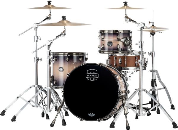 MAPEX IT SE401XHBPZ SATURN EVOLUTION HYBRID STRAIGHT AHEAD 3 PEZZI EXOTIC VIOLET BURST