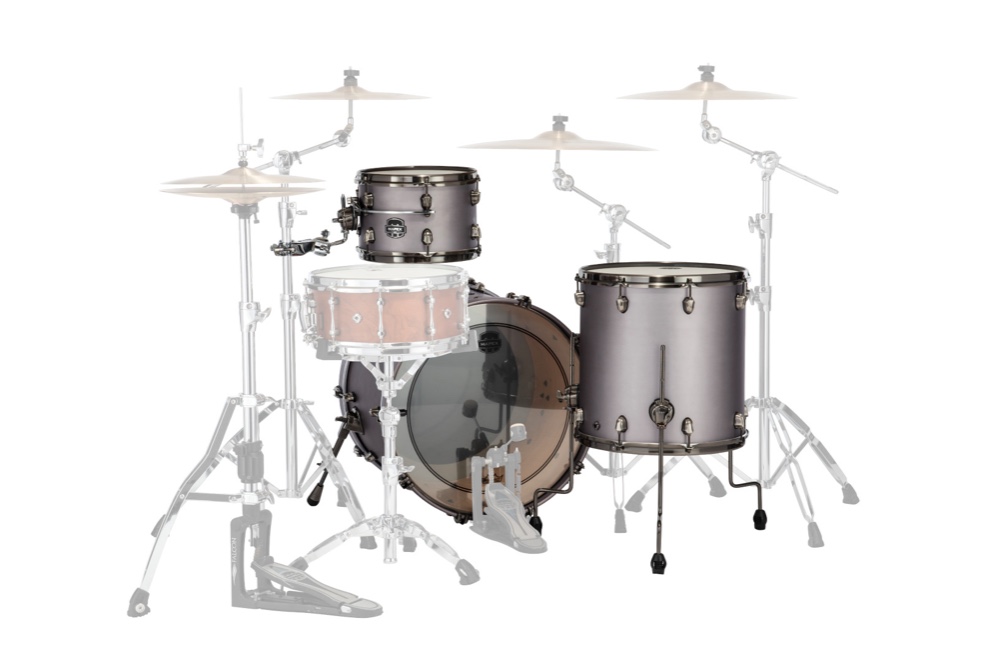MAPEX IT SE426XHBPG SATURN EVOLUTION HYBRID ORGANIC ROCK 3 PEZZI GUN METAL GREY