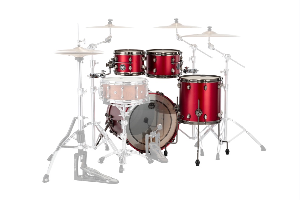 MAPEX IT SE504XBBPA SATURN EVOLUTION BIRCH FUSION 4 PEZZI TUSCAN RED