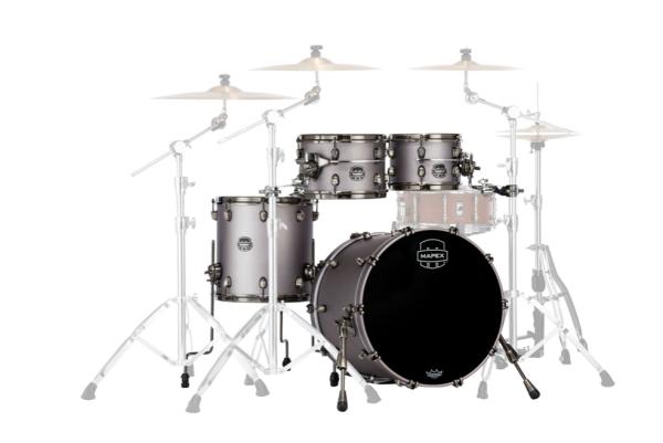 MAPEX IT SE504XBBPG SATURN EVOLUTION BIRCH FUSION 4 PEZZI GUN METAL GREY