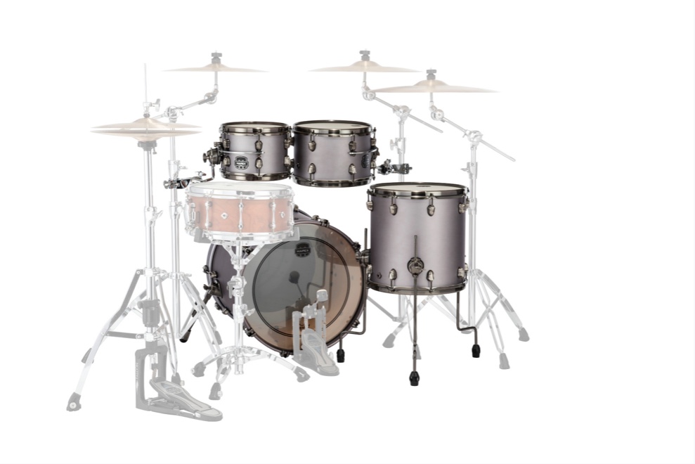 MAPEX IT SE504XBBPG SATURN EVOLUTION BIRCH FUSION 4 PEZZI GUN METAL GREY