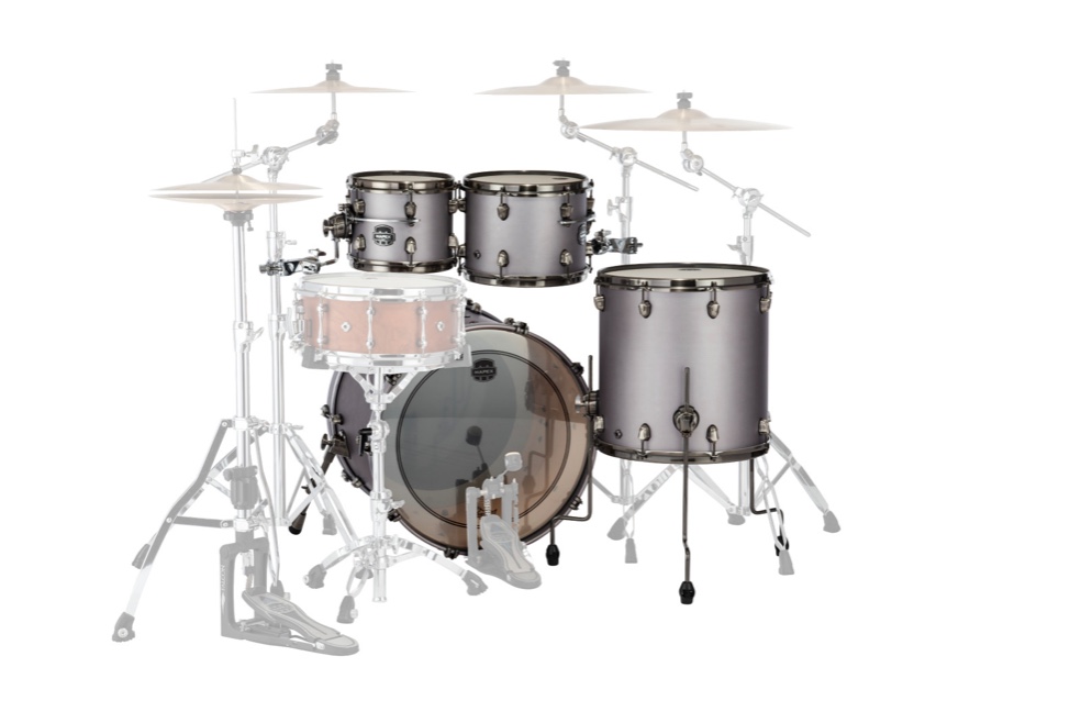 MAPEX IT SE529XBBPG SATURN EVOLUTION BIRCH ROCK 4 PEZZI GUN METAL GREY