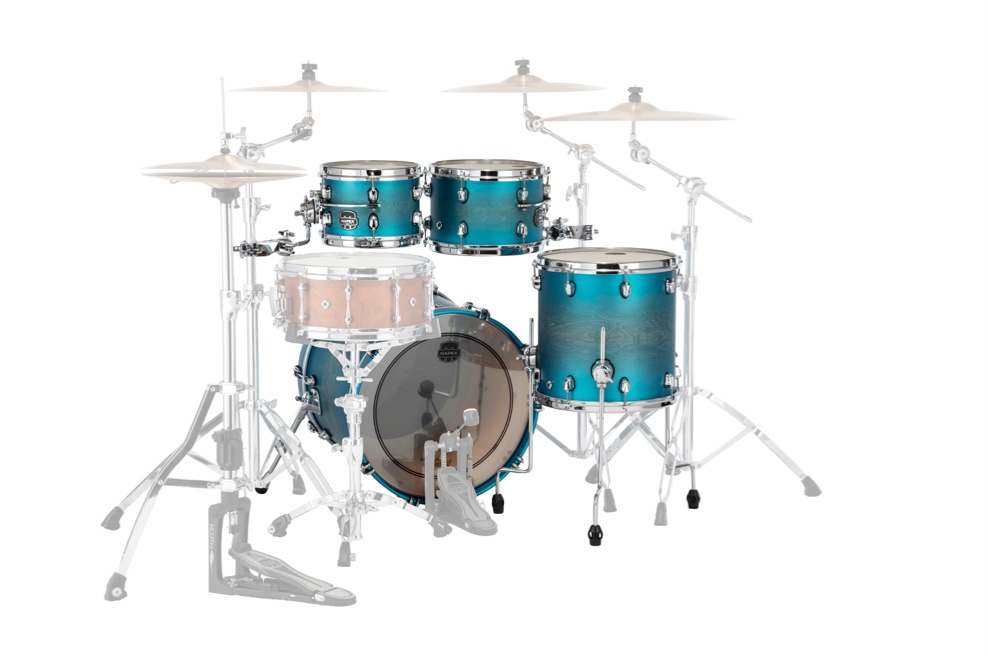 MAPEX IT SE529XBPB SATURN EVOLUTION BIRCH ROCK 4 PEZZI PIANO BLACK