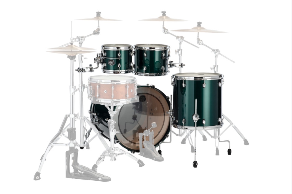 MAPEX IT SE529XBPQ SATURN EVOLUTION BIRCH ROCK 4 PEZZI BRUNSWICK GREEN