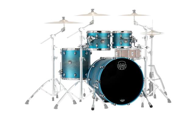 MAPEX IT SE529XBPT SATURN EVOLUTION BIRCH ROCK 4 PEZZI EXOTIC AZURE BURST