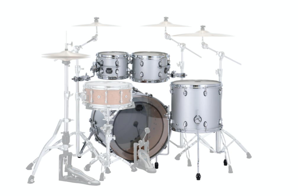 MAPEX IT SE529XMPD SATURN EVOLUTION MAPLE ROCK 4 PEZZI IRIDIUM SILVER