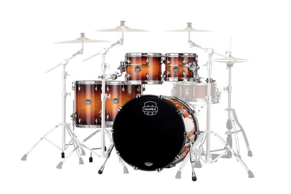 MAPEX IT SE628XBPO SATURN EVOLUTION BIRCH WORKHORSE 5 PEZZI EXOTIC SUNBURST