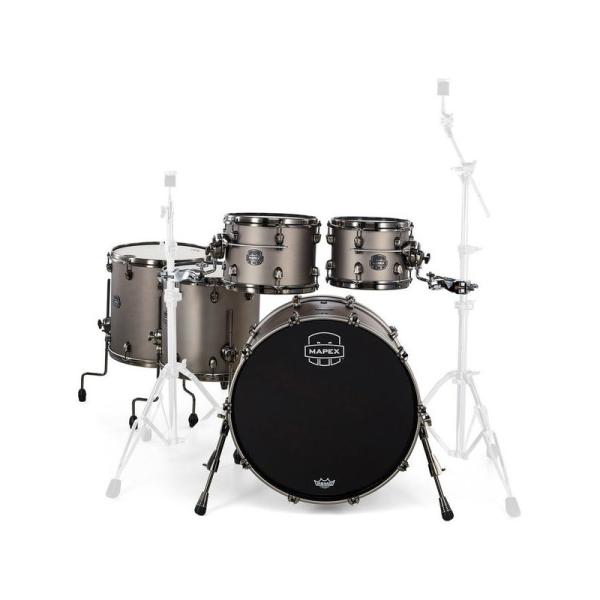 MAPEX IT SE628XMBPG SATURN EVOLUTION MAPLE WORKHORSE 5 PEZZI GUN METAL GREY