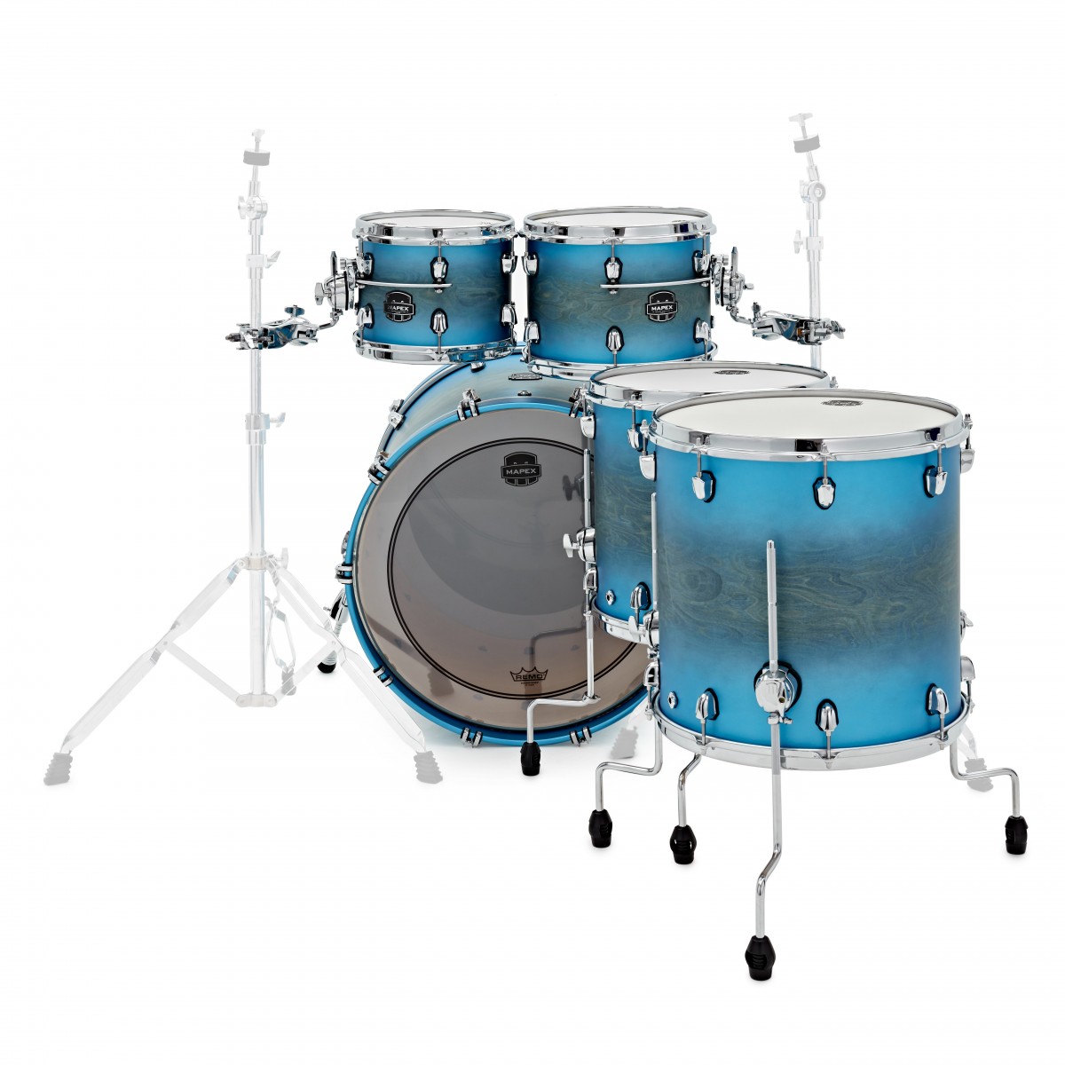 MAPEX IT SE628XMPT SATURN EVOLUTION MAPLE WORKHORSE 5 PEZZI EXOTIC AZURE BURST