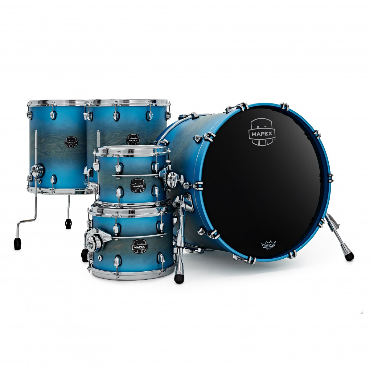 MAPEX IT SE628XMPT SATURN EVOLUTION MAPLE WORKHORSE 5 PEZZI EXOTIC AZURE BURST