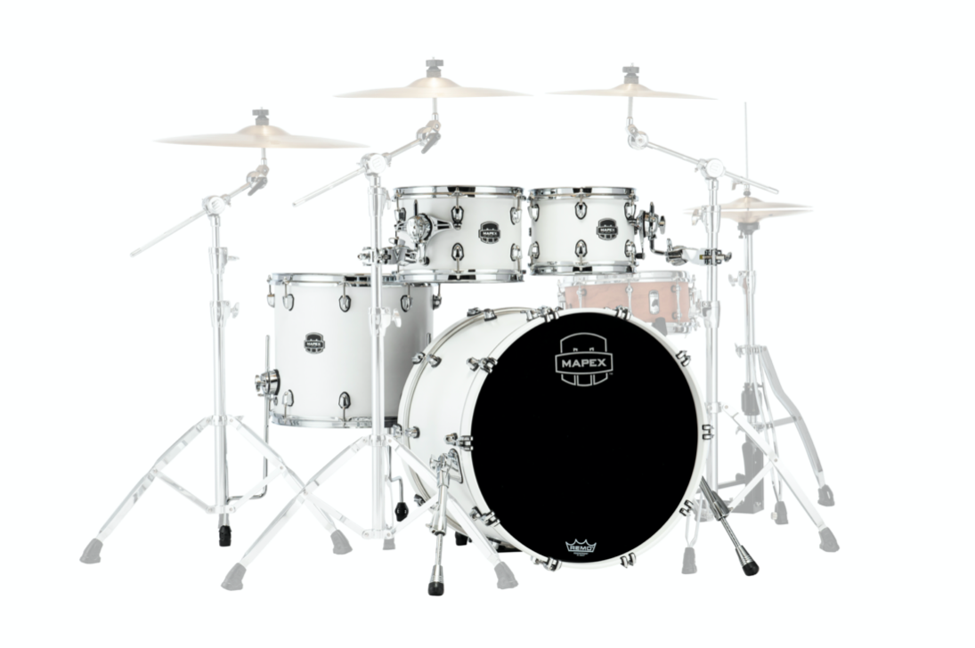 MAPEX IT SR529XRM SATURN NEW ROCK 4 PEZZI SATIN WHITE