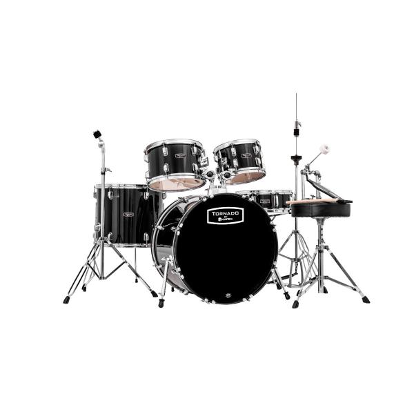 MAPEX IT TND5044TDK TORNADO STUDIO 5 PEZZI DARK BLACK