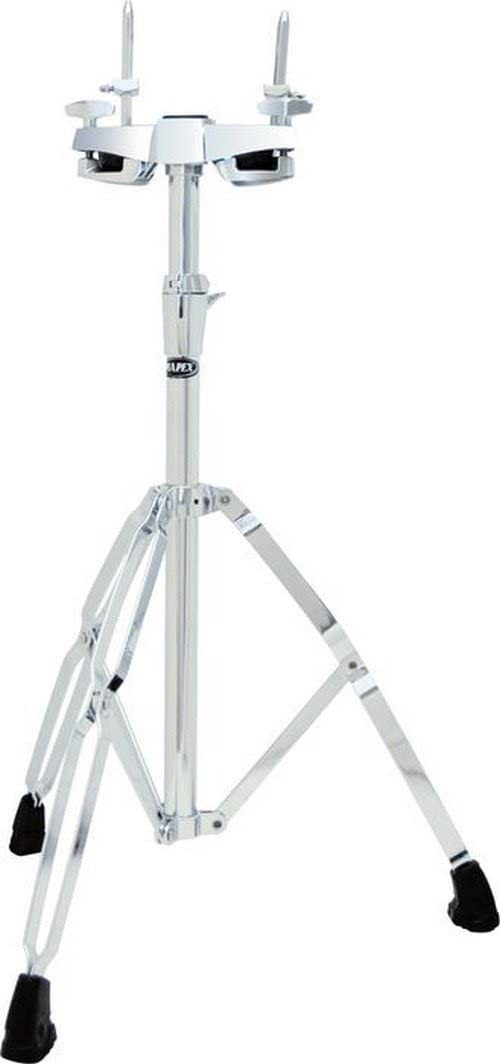 MAPEX IT TS700 STAND DOPPIO DA TERRA PER TOM FINITURA CROMATA