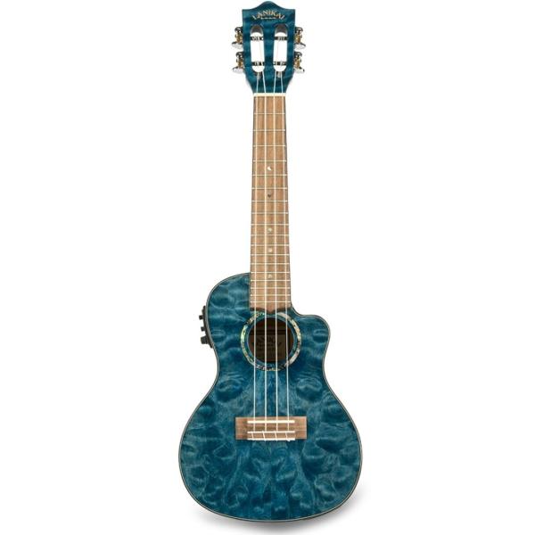 LANIKAI IT QM-BLCEC - UKULELE CONCERTO QUILTED MAPLE