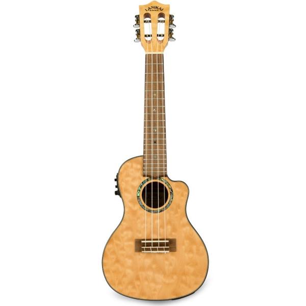 LANIKAI IT QM-NACEC - UKULELE CONCERTO QUILTED MAPLE