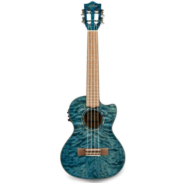 LANIKAI IT QM-BLCET - UKULELE TENORE QUILTED MAPLE